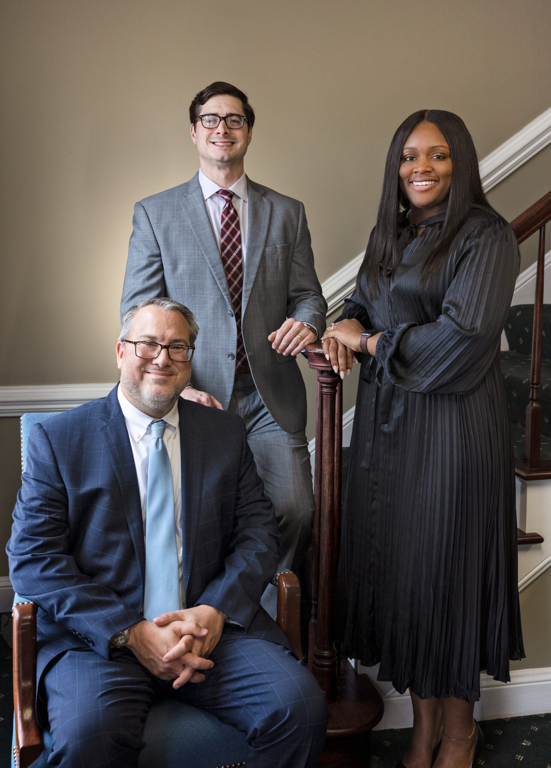 Group Photo of Attorney's Jonathan E. Loo, Matthew P. Sperati And Tia H. Taylor